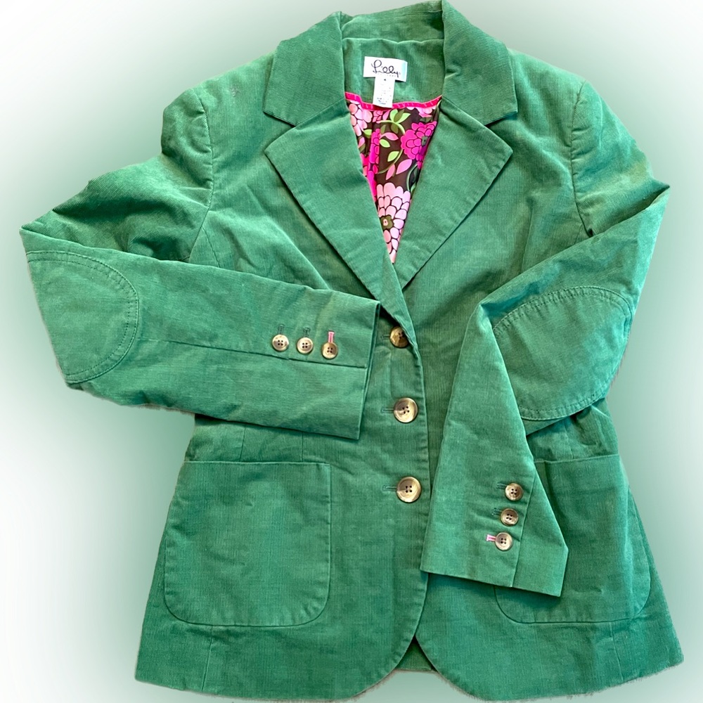 Lilly Pulitzer Corduroy Jacket